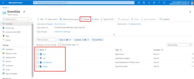 How To Move Azure Resources Between Existing Subscription To New Subscription